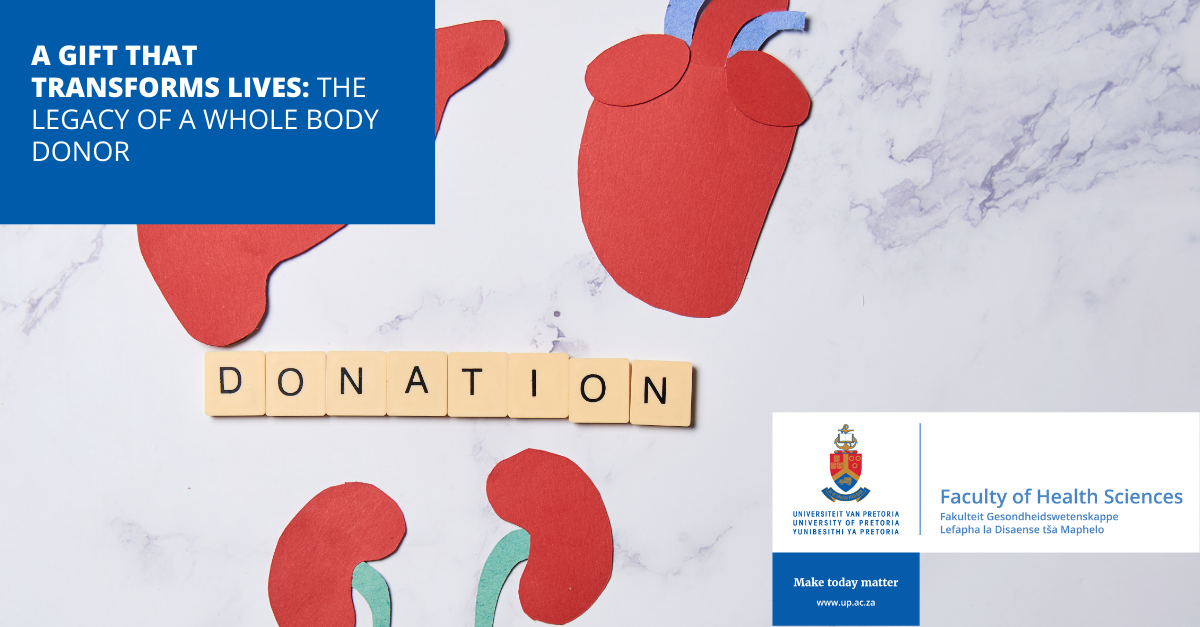 A Gift That Transforms Lives: The Legacy of a Whole Body Donor